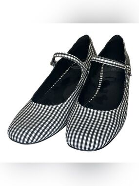 Jeffery Campbell Gingham Mary Janes